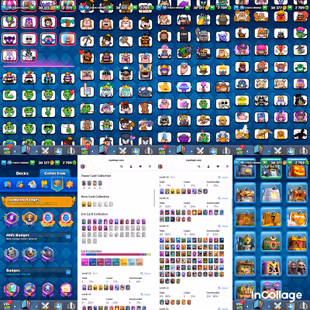 RareCrl Emote and Royal Ghost Gem Emote | Level 70Crl 20 Win 2019 |3x Ladder Ranks Top 391 |Level 16 Cards 9| 162 emotes - Image 1