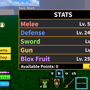 Blox Fruits Account | Lv.1820 | PERMANENT KITSUNE + MAMMOTH + T-REX | Shark Race | High Blox Fruit Stats | Ready for Gri - Image 1