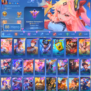 HERO 88 SKIN 186 EMBLEM GOOD | VALE GAARA | KHUFRA EPIC | MOSKOV EPIC | NANA EPIC | HERO GOOD SKIN GOOD | INSTAN DELEVER - Image 3