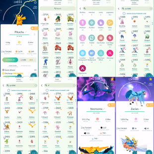 1842 Level 70 Shiny Mega Rayquaza Shiny Mega Gengar Shiny Mega Lucario Shiny Larvesta Shiny Darkrai Shiny Mega Absol - Image 3