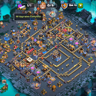 COSMIC SET SKIN 45! MAX PROFILE! TH18 MAX TYPE! GOLDPAS ACTIVE! 6X SCENERY BUILDER HUT MAX! LEAGUE SKIN! 5 MAX EQUIPMENT - Image 2