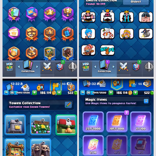 LEV-36 ACCT 💥 4-EVO CARD 💥 2-MAX CARDS | 5097 TROPHIES | KT-12 | ARENA-15 | FREE RENAME | CHEAP | INSTANT DELIVERY - Image 4