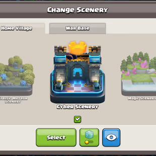 RARE :) 🥶 TH16 SEMI MAX BASE |2015 🌲 | 1365 CWL | 6 BUILDERS | 6 SCENERY | 3.6k WS | 7 EPIC | 15 HERO SKIN | 1K NC RAR - Image 8