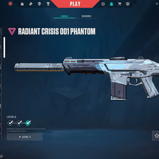 EU | 38 Skins + 2 Knives | Forsaken Ritual & K/TAC Blade | Glitchpop Vandal | Radiant Crisis Phantom | 7.5K VP Spent - Image 5