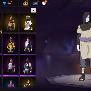 X154|Lvl 48|21 CHARACTER|21 BUNDLE SET|32 COSTUME(5 MYTHIC)|71 WEAPON(2 EVO+13 MYTHIC)|CONQUEROR M1887 LVL 3|DESTINY XM8 - Image 8