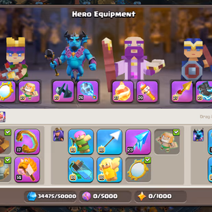 PIXEL SET | TH18 CLOSE MAX | SB-MX!GG-MX!MM-MX!AF-MX!DC-MX!MS-MX!EB-MX!RS-MX | HERO-102-105-92-80-55 | LEGEND RANK | BE - Image 6