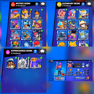 🔥ULTRA RARE 2018 OG ACCOUNT||50K TROPHIES | 61 MAX n 44 HYPERCHARGE||RAREST SKIN STAR SHELLY🔥|252 EXCLUSIVE SKINS - Image 5