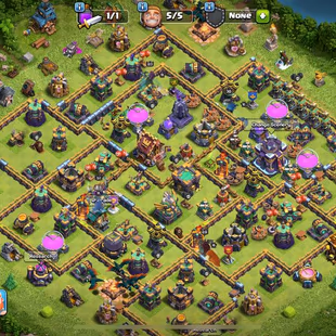 SUPERCELL 15 [TH-14 MAX] ALL EPIC EQUIQMENTS | HERO 69-81-32-51-30 | S.BALL-BOOT-F.ARROW [20] FIREBALL [21] | - Image 1