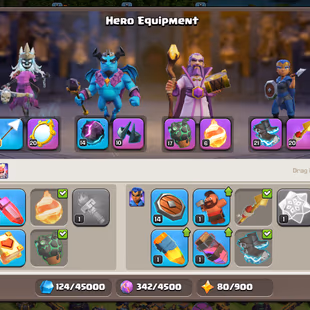 TH 17 | XP 158 | 2 LEG SKINS | NC FREE | 8 EPIC EQUIP (SB20-MM20-SB17-LP17-F6-EB21-RS20) | 71-70-50-42-30 | 3.5K GEMS - Image 6