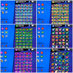 🏆 55K TROPHY 🏆 28 MAX [ 24 HYPERCHARGED ] 261 RARE SKINS | 30 TITLES | 28 MAX RANK BRAWLERS | FULL  ACCESS |  - Image 7