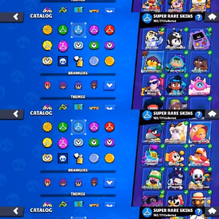 🔥90K TROPHY|13K 3V3 WIN|SOLAR FAME|7 BUFFIES|200 GEM|5K COINS|🌟62 MAX|59 HYPER|335 SKINS|107 EPIC SKINS|100 RARE SKINS - Image 4