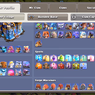 NEW UPDATE DEFENCE MAX [TH18] ALMOST MAX || HERO 105-105-64-80-55-17 || SOLID EPIC EQUIPMENT || HIGH PROFILE || CHEAPEST - Image 4