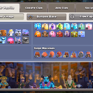 💎TH18 DEFENCE MAXED🔥 [ RaRe-TH18 ] [ 13x EPIC EQUIP ] || 2xPAID SCENARIO || HEROS-77-83-71-75-50 || HEROS SKINS - Image 7