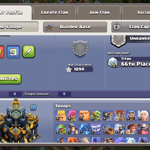 Xp-199 || Th17 || High Epic Equipment || Heroes 84-72-42-43-22 || 6 Builders || Nc Available || Cheapest - Image 2