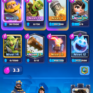 CR Account | 7500 Trophies  117/121 Cards  8 Evos - Image 3