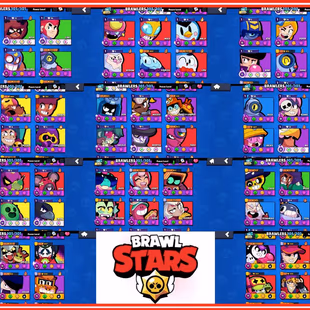 ALL 36 BUFFIES | 70K TROPHIES | 65 MAX | 57 HYPERCHARGED | 369 GEMS | 370 GOOD SKINS || 47K BLING || 30K GOLD || INSTANT - Image 5