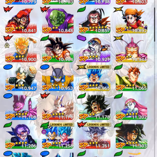 D853-IOS+Android-Good Acc-9 UL(SS4 Vegeta+SS4 Gogeta+Zamasu+SS Goku+Frieza+Majin)+31 Legends+Good Equipment+Good Team GT - Image 7