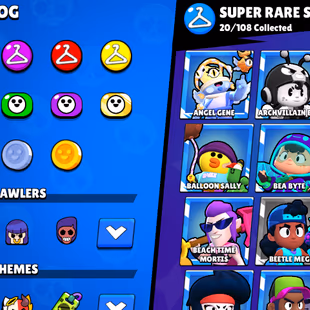 137 [10 MAX BRAWLS] [58 SKINS] [7164 TROPHIES] - Image 7