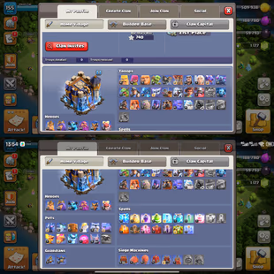 PREMIUM TH-18! XP-155! G.GAUNTLET MAX! S.BALL MAX! FIREBALL-23! HEROES:-50-50-50-60-40-3! 11X PETS! FAST DELIVERY - Image 3