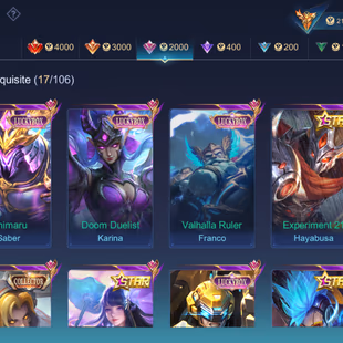 HYPER🔥 BASED PREMIUM ACCOUNT 🔥|| SKIN 584 ||MEGA-3 || LEGEND 3 ||GRAND-16 || EXQUISITE 17 || HEROS 131 || LEVEL-107 || - Image 7