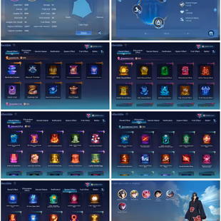 [IOS/ANDROID] CEL LVL 107 | 132 HEROES | 429 SKINS | EXALTED 2 | ANIME SKINS | LUNOX LEGEND - SASUKE - ITACHI - MEGUMI  - Image 6