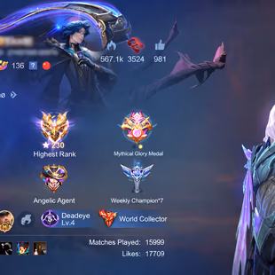 Best Mlbb account  - Image 1