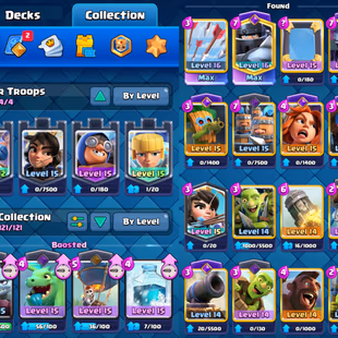 KT 15 ! 22 Evolution ! King Tower Level 15 ! 61 Exp ! 2 Max card ! 9 Level 15 ! 46 Level 14 ! 14 Towerskins ! Nc Free - Image 4