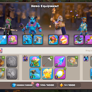 🔥TH 17 DEFENSE MAX🔥XP 203-HERO 92-92-58-45-EPIC SB[MAX] EB[MAX] AF 26 FB 26 RS 26 FA 20 GG 23-NC FREE-435 MEDALS - Image 5