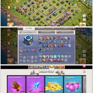 STACKED|XP-39| | 400k+ GOLD | 8 EVO|HTrophies: 8267 |117/121 Cards|38 RARE  EMOTES | ARENA 21 | ATTACHED WITH SEMI MAXED - Image 3