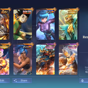 AMON SOUL VESSEL|| DYROTH HUNTERXHUNTER COLLAB||AURORA KOF||GRANGER PRIME||RENOWNED 1|| 230 SKINS - Image 2