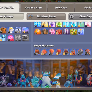 Th16 [War Arena]-[BH-10 Full Maxed | Hero-85-95-70-45 | Equipment-16-Epic Almost Max | [9k-Gems] | XP-241 | Wall Max | N - Image 4