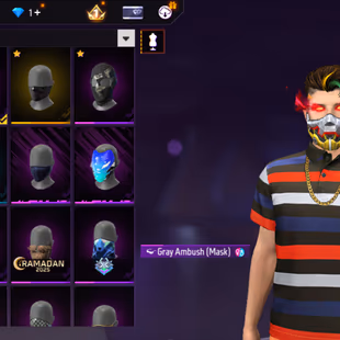 X207|Lvl 54|22 CHARACTER|40 HEADGEAR|61 COSTUME|14 VEHICLE|KITSUNE SPORTS CAR|87 WEAPON(13 MYTHIC)|AQUA AUG|GOLD - Image 7