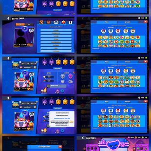 🔥Rare 1st Profile Icon 🔥Trophy 33.6K | 90x Brawler [26x Max] 56x Hc | 252x Skin | 10x Buffies | 2019 Acc [Level 62] - Image 3