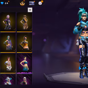 X302|Lvl 71|6 YEARS OLD|313 COSTUME(24 MYTHIC)|53 VEHICLE|261 WEAPON(1 EVO+34 MYTHIC)|BOOOYAH UMP LVL 4|CYBER CR7 AUG - Image 6