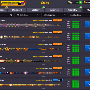 6 DIGIT LUXURY ACCOUNT | Level 224 | 14 Billion Coins | CCP 72 | Miniclip Unlimited Pass | Fresh Status - Image 6