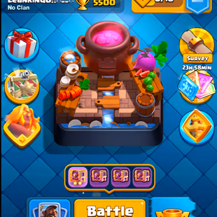 9 YEARS BADGE | 5500 TROPHIES | 39 LVL | KT 13 | 106 CARDS | 1 MAX CARDS | EMOTE 21 | L8PGLLCL - TAG ACCOUNT - Image 1