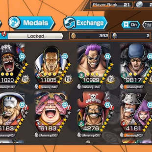 [3897][IOS+ANDROID] 10 EX META - Shanks Light Full B52.52 + Blackbeard + Kizaru + Kuzan + Zephyr + Roger + Akainu  - Image 1
