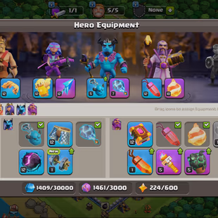 6'000 GEMS🔥TH 12 FULL MAX || ALL HEROES MAX ||🔥9x EPIC EQUIPMENT || FREE RENAME AVAILABLE || SUPER ACCOUNT - Image 7