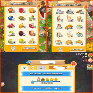 🎯NEW STOCK💎LEVEL 154 ACCT () 10K BARN () 3700 SILO ()1129 DIAMONDS () 5 MILLIONS COINS () INSTANT DELIVERY - Image 3