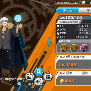 [4156][IOS+ANDROID] 13 EX META - HB 79 - 3 EX FULL B52.52 ( Roger + Kid Law + Zoro ) , Kizaru + Blackbeard + Law + Luffy - Image 7