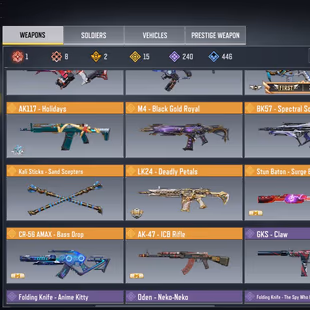 CODM-BR AND MP BOTH PERFECT GUNS-8X MYTHICAL WEAPON WITH 15X LEGENDARY-1X MYTHICAL SOLDIER 1X LEGENDARY VAHICLES-ACTIVAT - Image 8