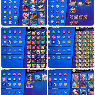 70k TROPHIES|55 MAXED|51 HYPERCHARGE|300 SKINS|8 BUFFIES|700 PINS|400 ICONS|LIMITED OFFER - Image 3