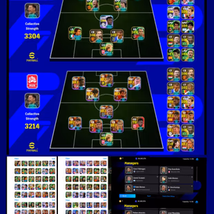 3304+ Team I 94 Booster Cards I Old Account I Messi 11 I Johan 109 I Mabppe 107 I Rio 106 I Pele 108 I Ronney 108 I Kaka - Image 1