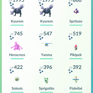 CAN MAKE SHINY FUSED KYUREM [] LEVEL 50 [] LEGENDARY 28 [] SHINY 21 [] POKEMON 111 [] RENAME AVAILABLE  [] CHEAPEST - Image 7