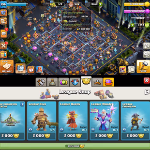 Th15 Almost Max [Medals 2375] [] 6 Heros Max [] Equipments-9-Epic Full Max [] XP-196 [] Base Full Max [] BEST-DEAL - Image 1