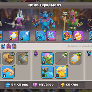 🔥[FULLY MAX TH-13-1X PAID SCENERY]🔥[5EPIC-S.BALL-F.BALL-E.BOOT MAX] | HERO-75-75-50-50-25 | RENAME FREE | LOW PRICE - Image 7