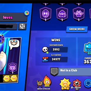 Bs 70k | Solar 3 . 92 Max | golden belle . furious fang . Born Bad Buzz . 319 skins | 78 hypers . 14 buffies - Image 2