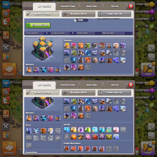 TH-14 ALMOST MAXEDOUT! XP-201! 7X EPIC EQUIPMENTS! MAX WALLS DEFENSE! HEROES:-64-73-51-51-30! ALL PETS! FAST DELIVERY - Image 3