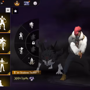 M6 | Level 59 | 450+ Fashion | 6 Evos | 2k+ Like | 35 Emotes | Prime 4 | 2 entry Emote | 170+ Weapons | Gojo entry Anima - Image 7