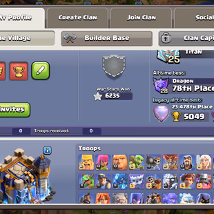 🌟[6235 WAR STAR - WAR ARENA - XP-272]🌟 TH 18 NEAR MAX | 644 MEDEL | 9 EPIC ALMOST MAX 13 EPIC! HERO 100/100/87/76/50/5 - Image 4